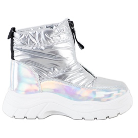 SHELOVET Stivali da neve sullo slider argento