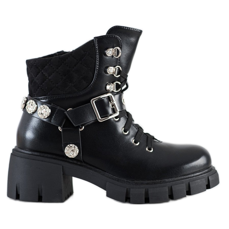 Yes Mile Lavoratori alla moda con ornamenti nero