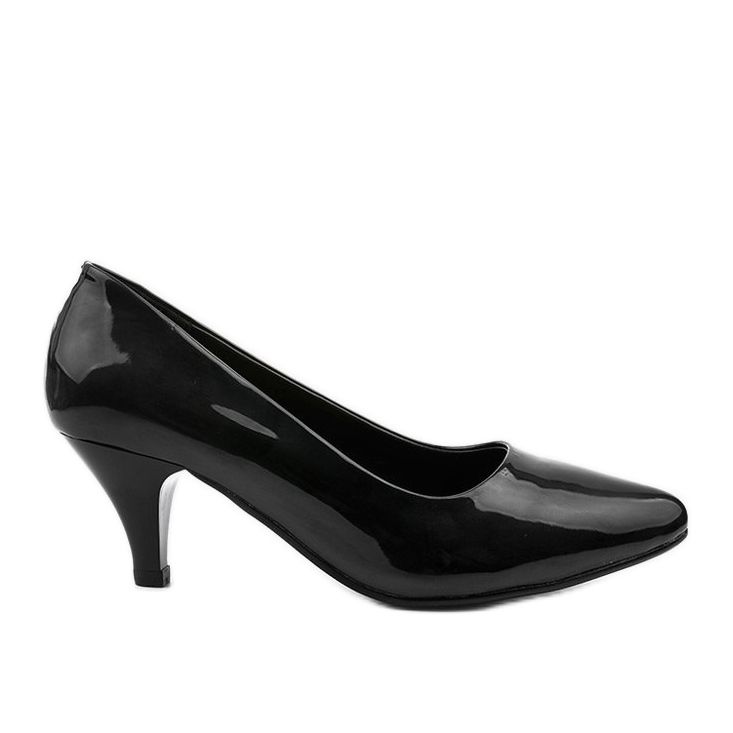Classici tacchi neri Deloney anatra nero