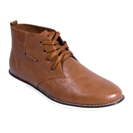 Scarpe alte stringate TL8900 Camel marrone