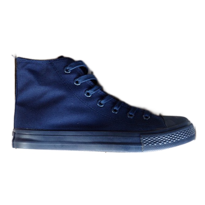Sneakers Alte N005 Blu Navy