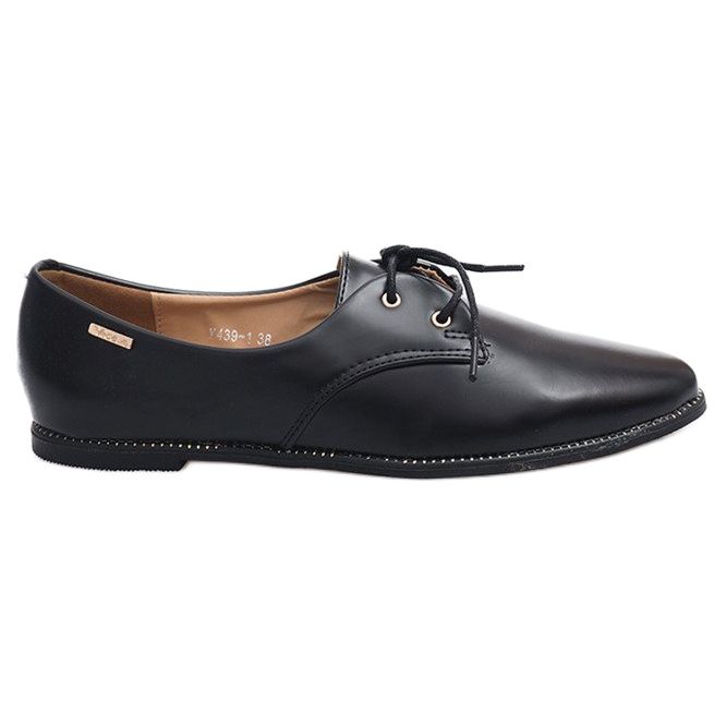 Scarpe da donna classiche eleganti Y439 nere nero
