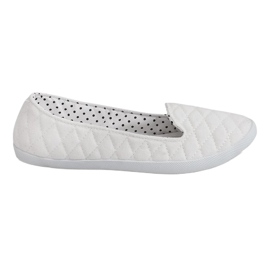 Sneakers Slip On YE14-3 Bianco bianca