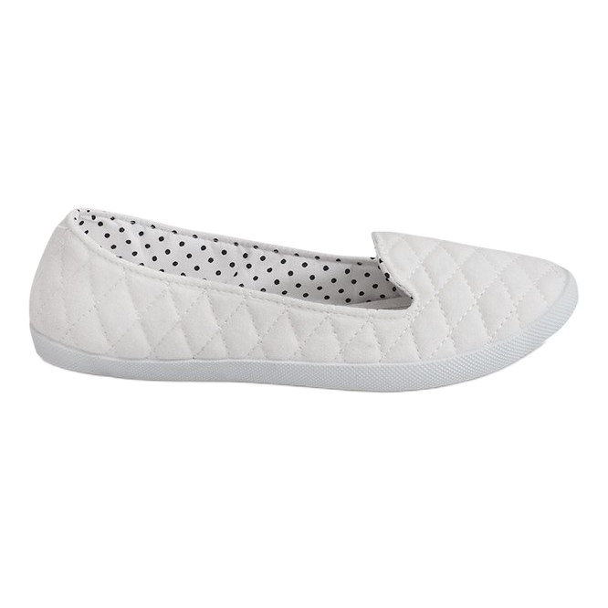 Sneakers Slip On YE14-3 Bianco bianca