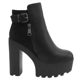 Stivali caldi su un post 979-GA Black nero