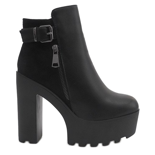 Stivali caldi su un post 979-GA Black nero