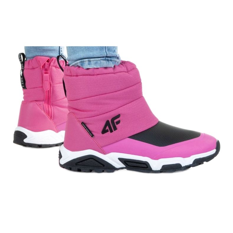 Scarpe 4F Jr HJZ20-JOBDW002 Rosa bianca