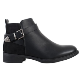 Anesia Paris Stivali Classici Con Fibbia nero