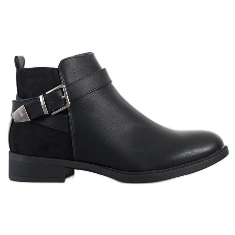 Anesia Paris Stivali Classici Con Fibbia nero