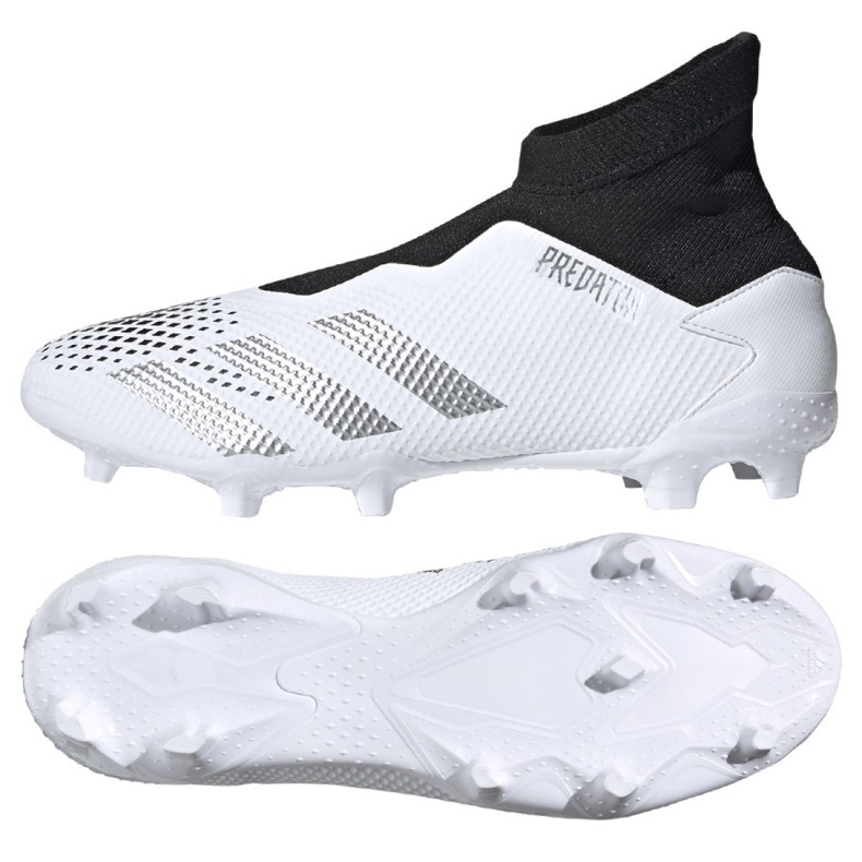 Scarpe da calcio Adidas Predator 20.3 Ll Fg M FW9198 multicolore bianca