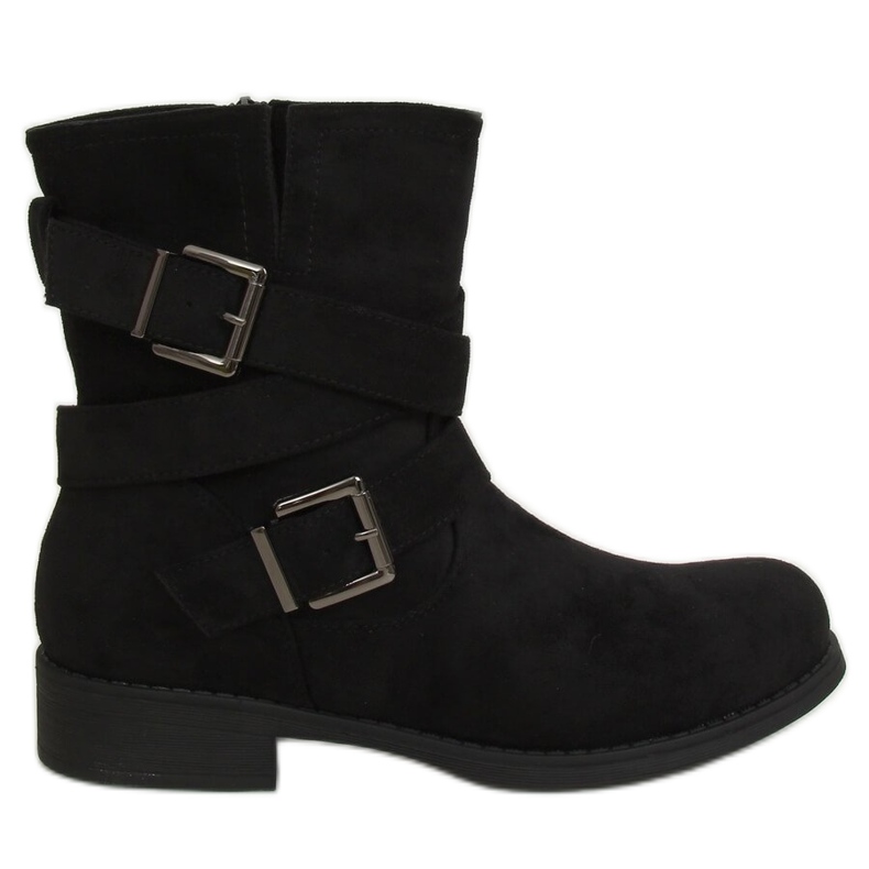 Stivali neri da donna neri 8037-PA Black nero