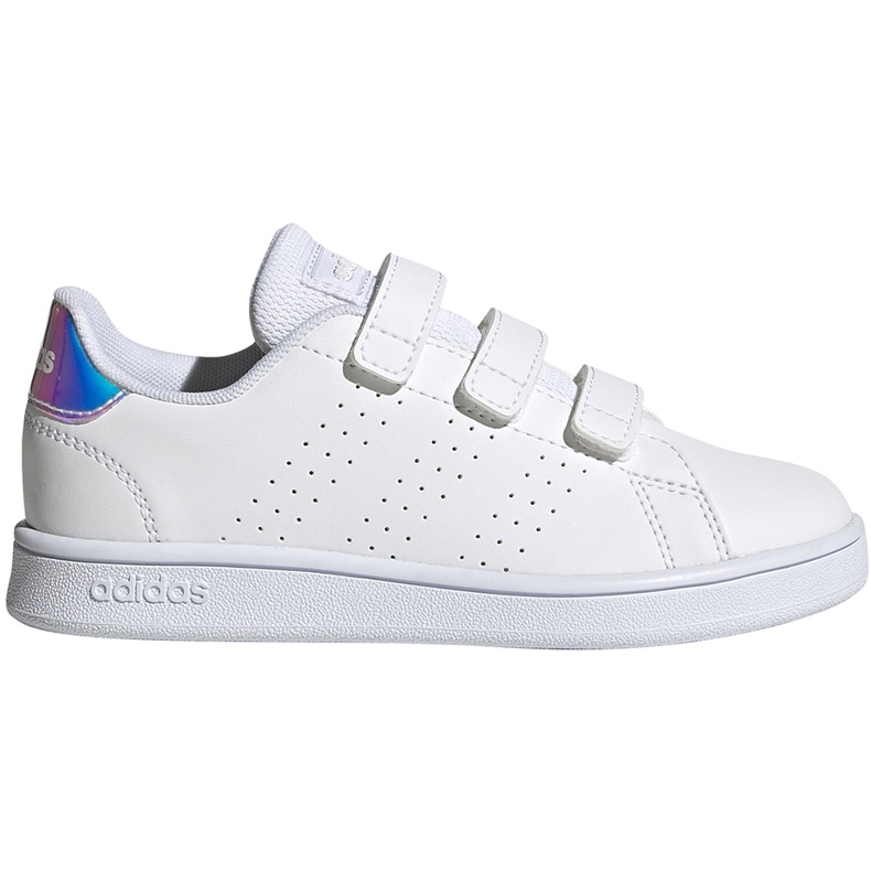 Scarpe da bambino Adidas Advantage C bianche FY4625 bianca