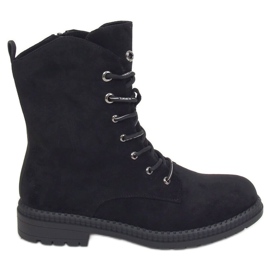 Lavoratori allacciati neri J320 Black nero