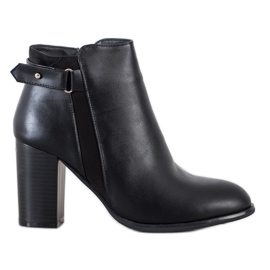Cm Paris Stivali eleganti in ecopelle nero
