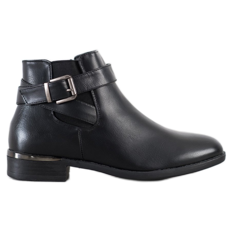 Anesia Paris Stivali Classici Con Fibbia nero