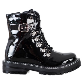 SDS Trappers laccati alla moda nero