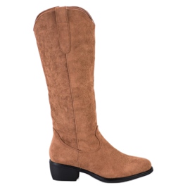 Bestelle Stivali da cowboy casual beige
