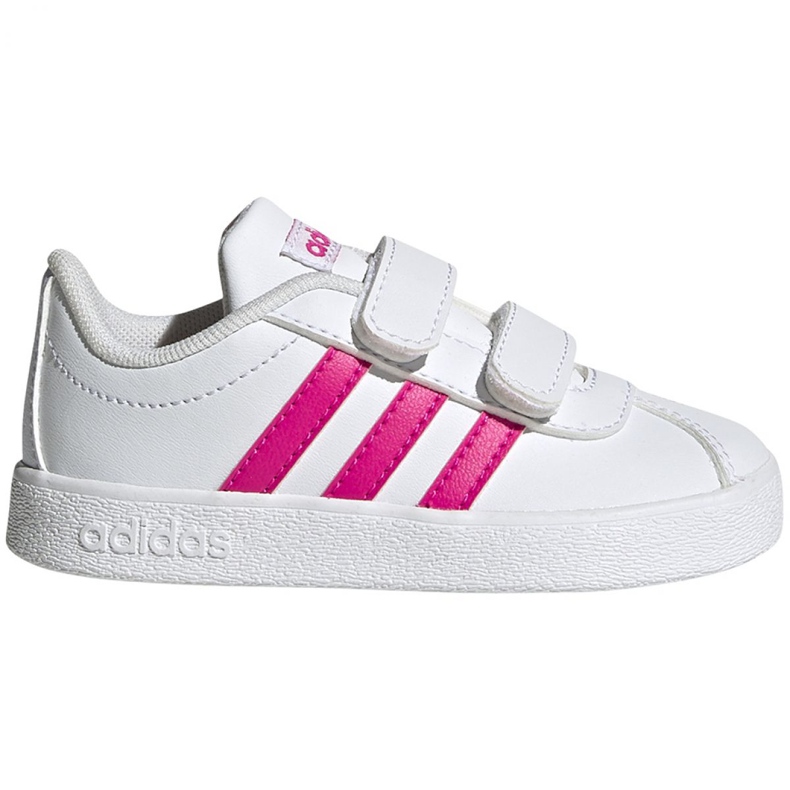 Scarpe Adidas Vl Court 2.0 Cmf Jr EG3890 bianca rosa
