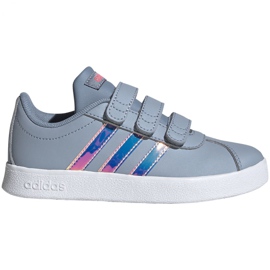 Adidas Vl Court 2.0 Cmf Jr FW4958 scarpe grigio