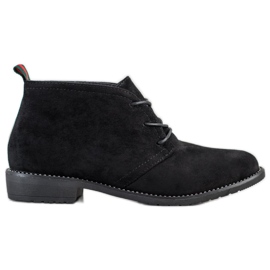 SHELOVET Scarpe brogue nere nero