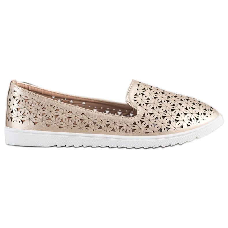 Renda Comodi signori traforati d'oro