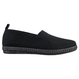 Via Giulia  Sneakers Slip On traforate nero