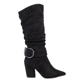 Sweet Shoes Stivali Eleganti Con Fibbia nero