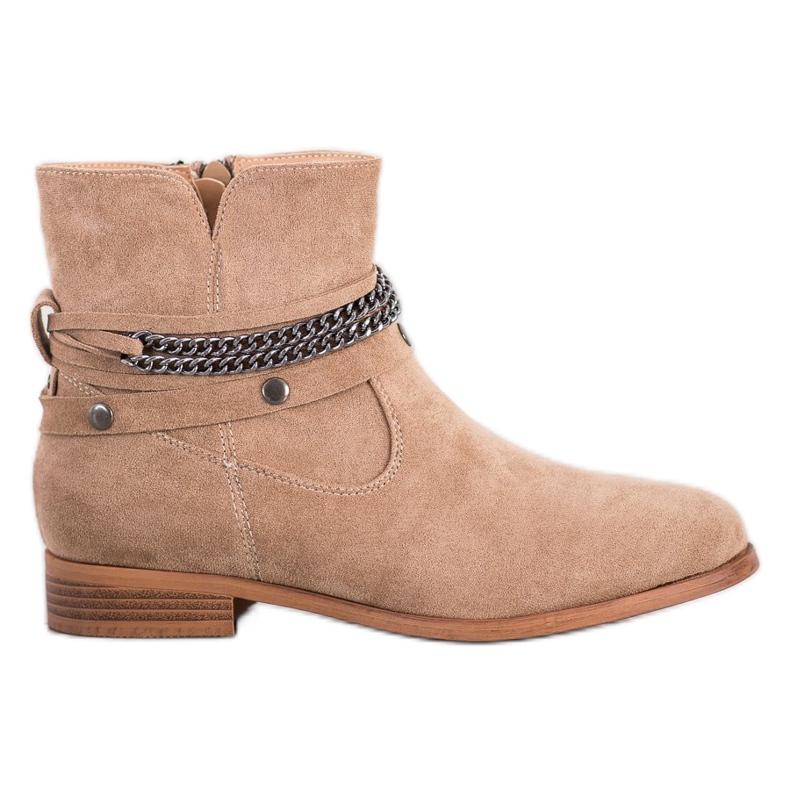 Cm Paris Cowgirl con una catena decorativa beige
