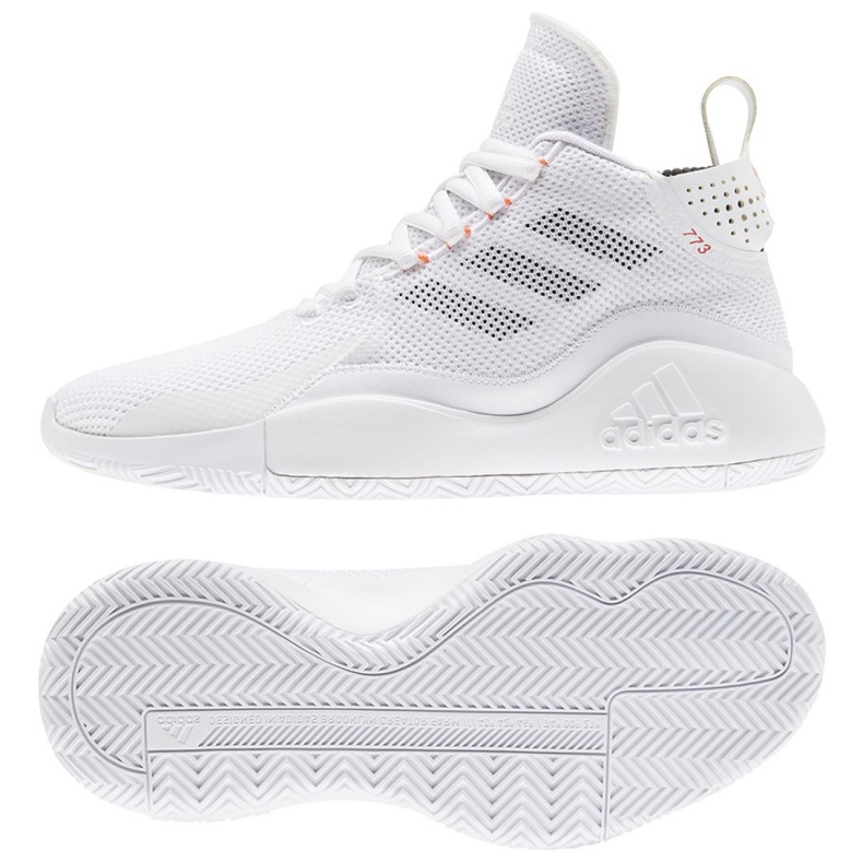 Scarpe da basket Adidas D Rose 773 2020 M FW8657 bianca bianca