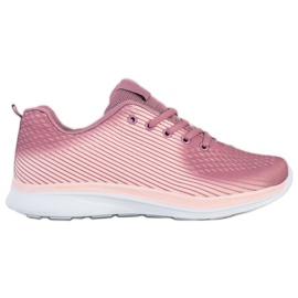 Bona Sneakers sportive leggere viola rosa