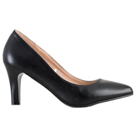Goodin Décolleté Con Ecopelle nero