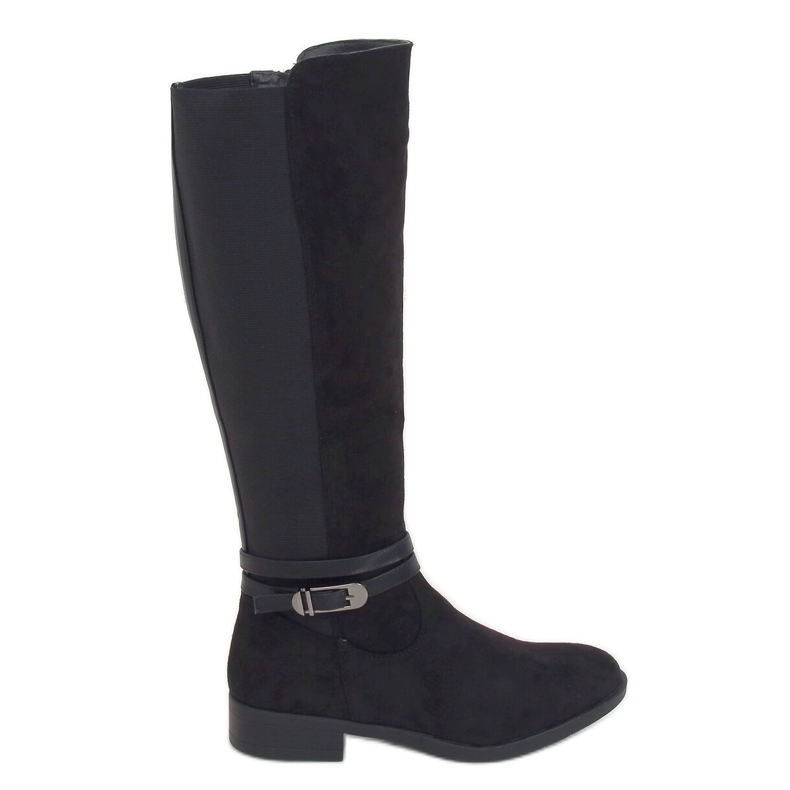 Stivali da donna neri BJ1539-KB Nero