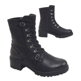 Stivali militari neri 361 Black nero