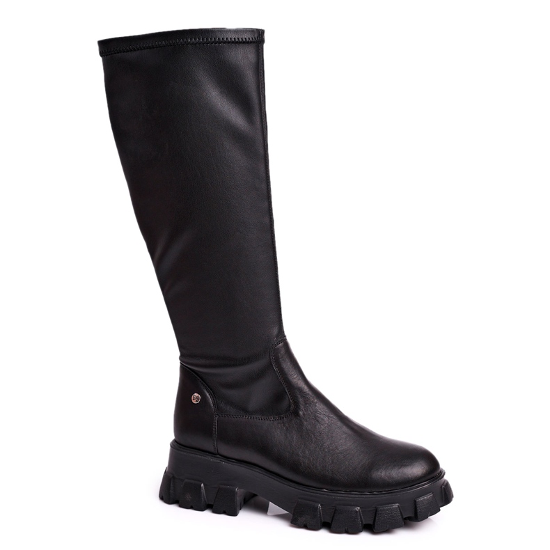 Stivali caldi da donna Maciejka Black 04842-01 nero