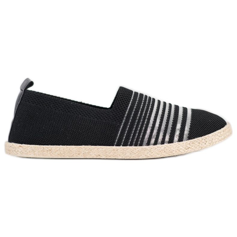 MCKEYLOR Espadrillas Slipony nero