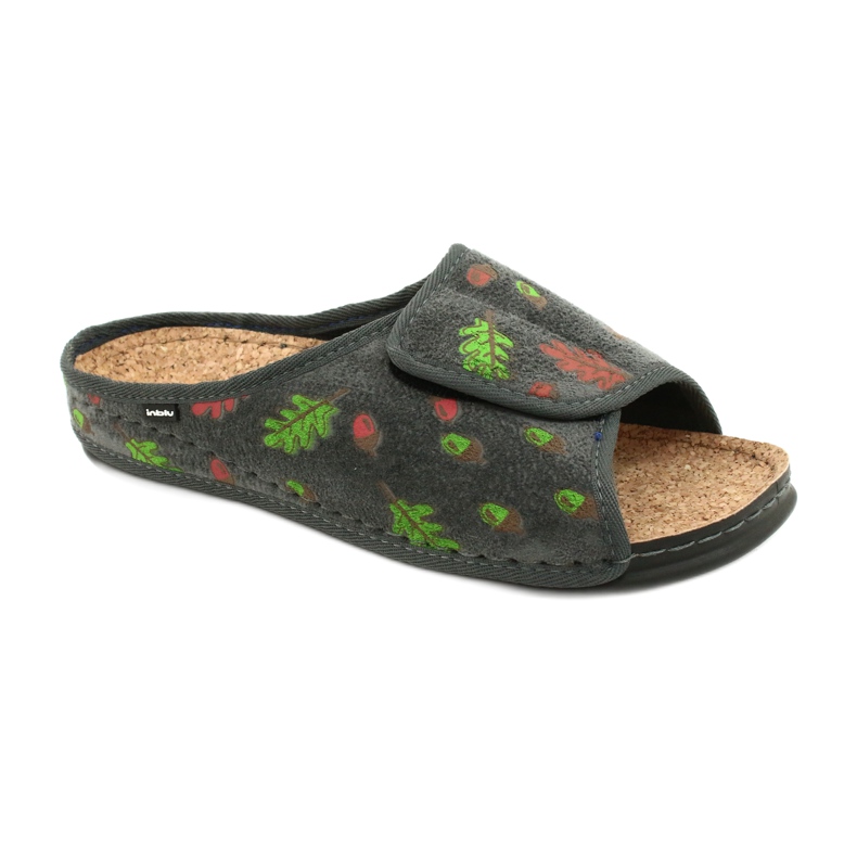 Scarpe da donna Inblu 155D116 grigio multicolore verde