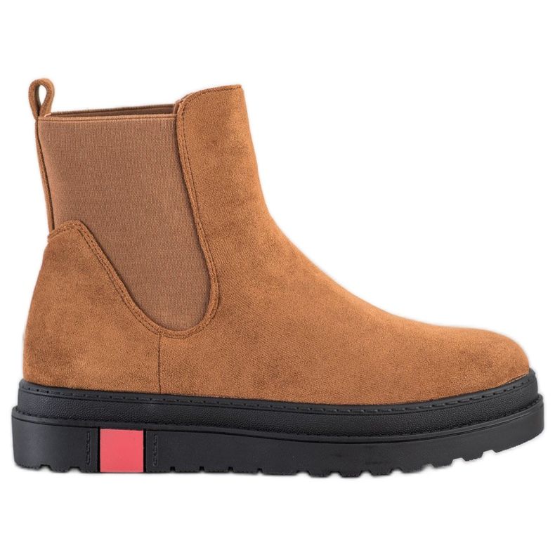 Seastar Stivali sulla piattaforma marrone