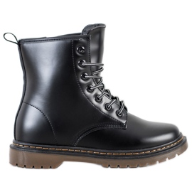 SHELOVET Stivali in ecopelle nero