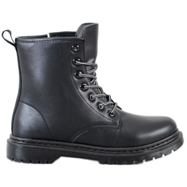 SHELOVET Stivali in ecopelle nero