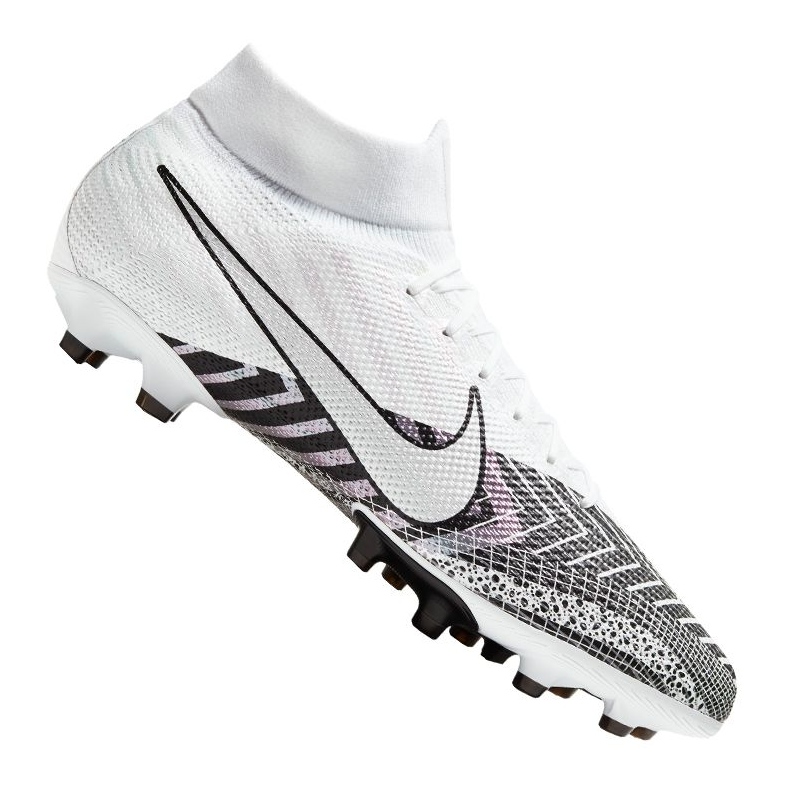 Nike Superfly 7 Pro Mds Fg BQ5483-110 scarpe da calcio bianco, nero, rosa bianca