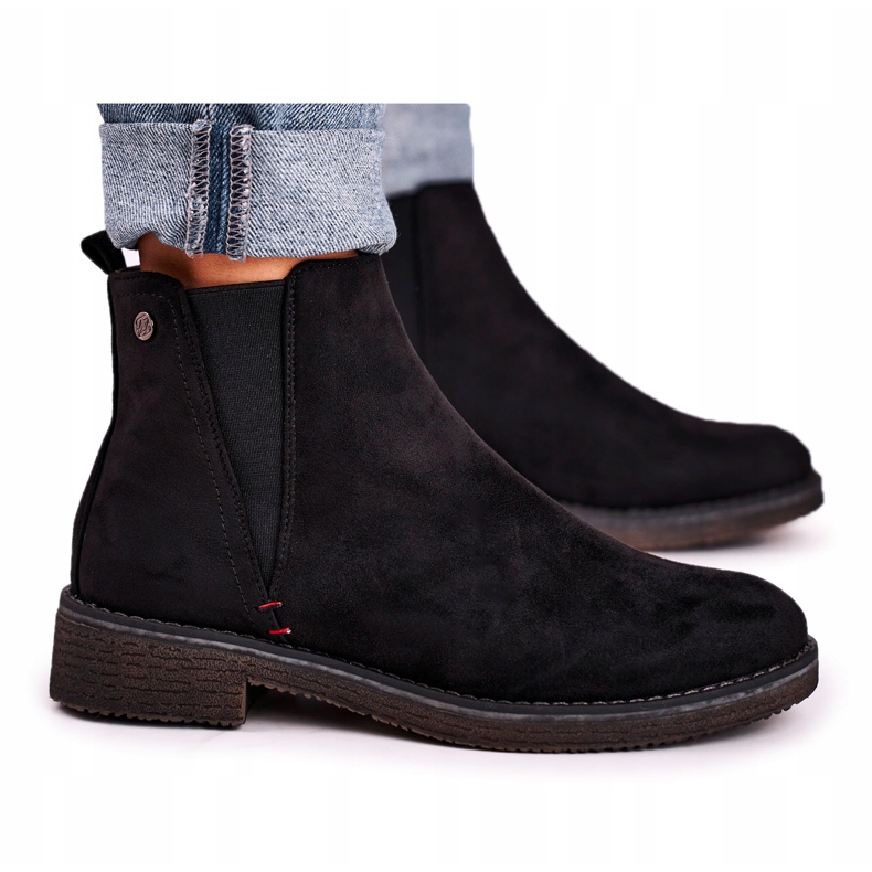 Stivaletti Jodhpur Classic da Donna Scamosciato Nero Erica