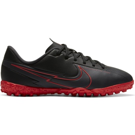 Scarpa da calcio Nike Mercurial Vapor 13 Academy Tf Junior AT8145 060 nero rosso nero