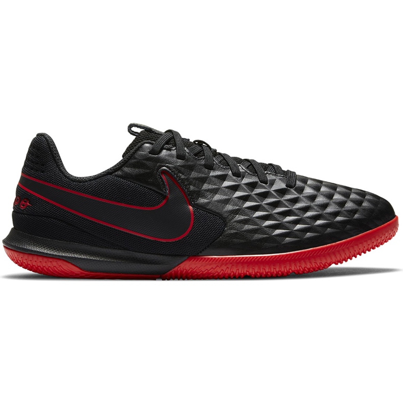 Scarpa da calcio Nike Tiempo Legend 8 Academy Ic Junior AT5735 060 nero rosso nero