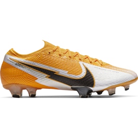 Nike Mercurial Vapor 13 Elite Fg AQ4176 801 scarpa da calcio giallo, nero, bianco giallo