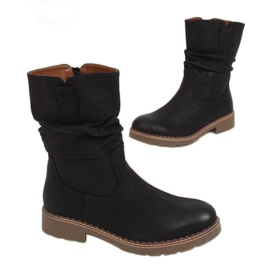 Nero Stivali neri da donna 6981 Nero