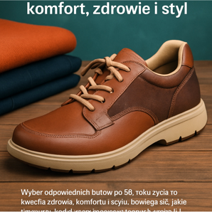 Scarpe da uomo per uomini over 50: comfort, salute e stile