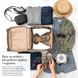 Scarpe da viaggio: come fare le valigie in modo saggio e comodo