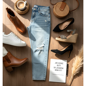 Come scegliere le scarpe per i jeans mom fit? La guida completa allo styling