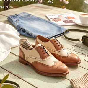 Oxford da donna: eleganza unisex per la primavera 2026