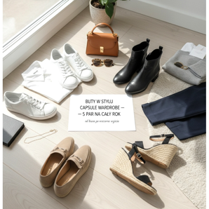 Scarpe stile guardaroba Capsule: 5 paia per tutto l'anno